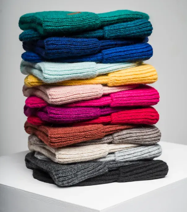 Basic Alpaca and Wool Beanie for Kids and Adults