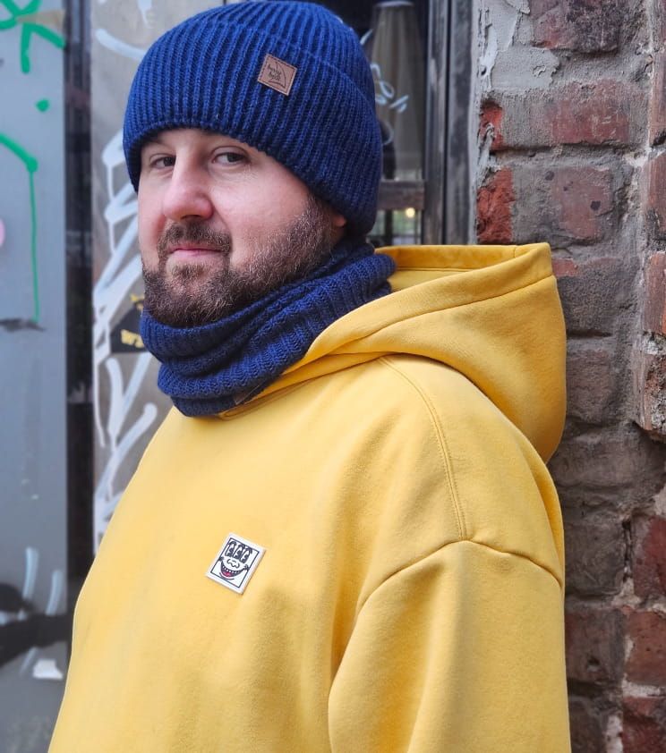 Basic Set: Alpaca and Wool Beanie and Neck Warmer