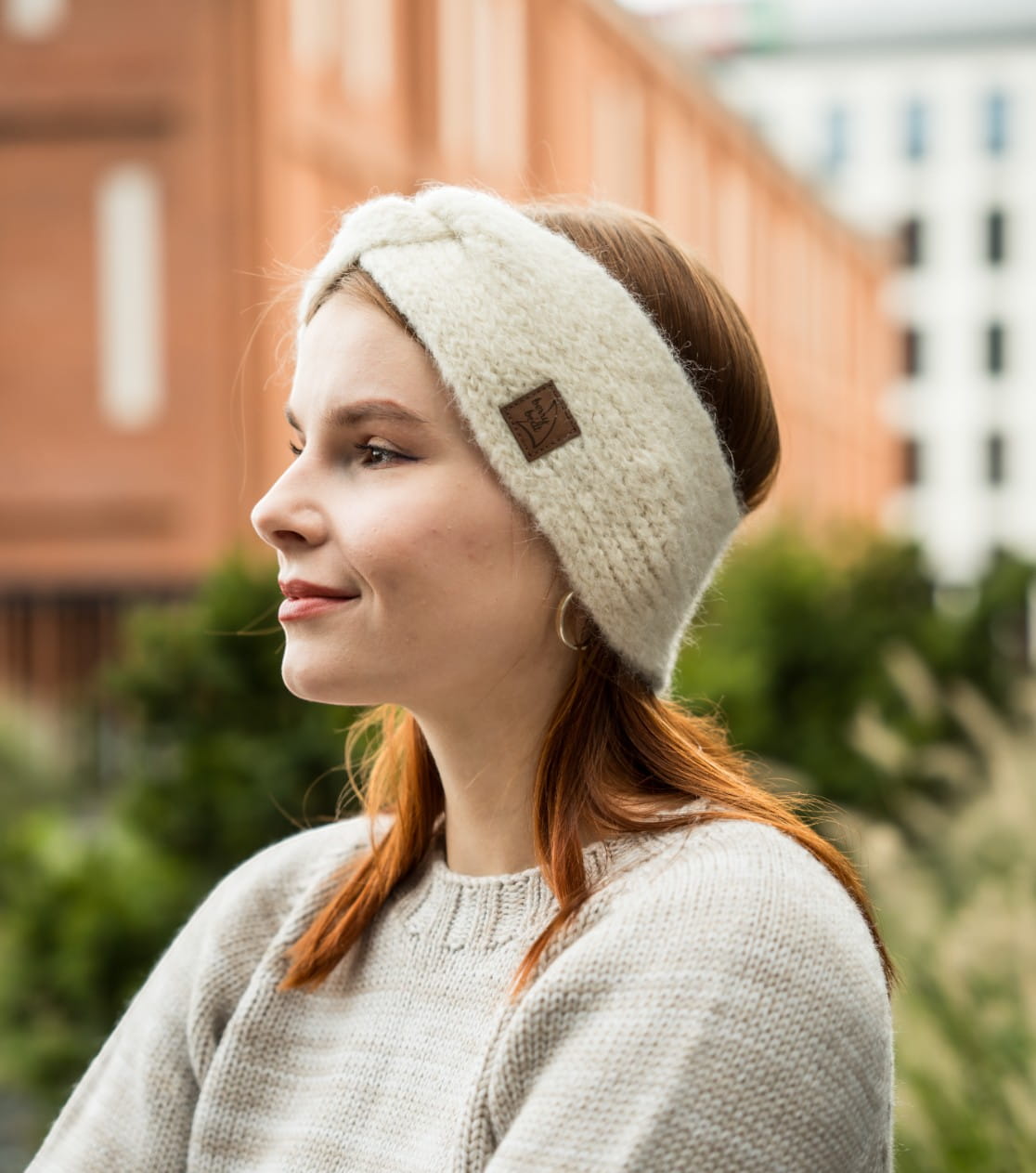 berryboat merino merino alpaca sweater 00006 natural alpaca headband and scarf set ecru beige light