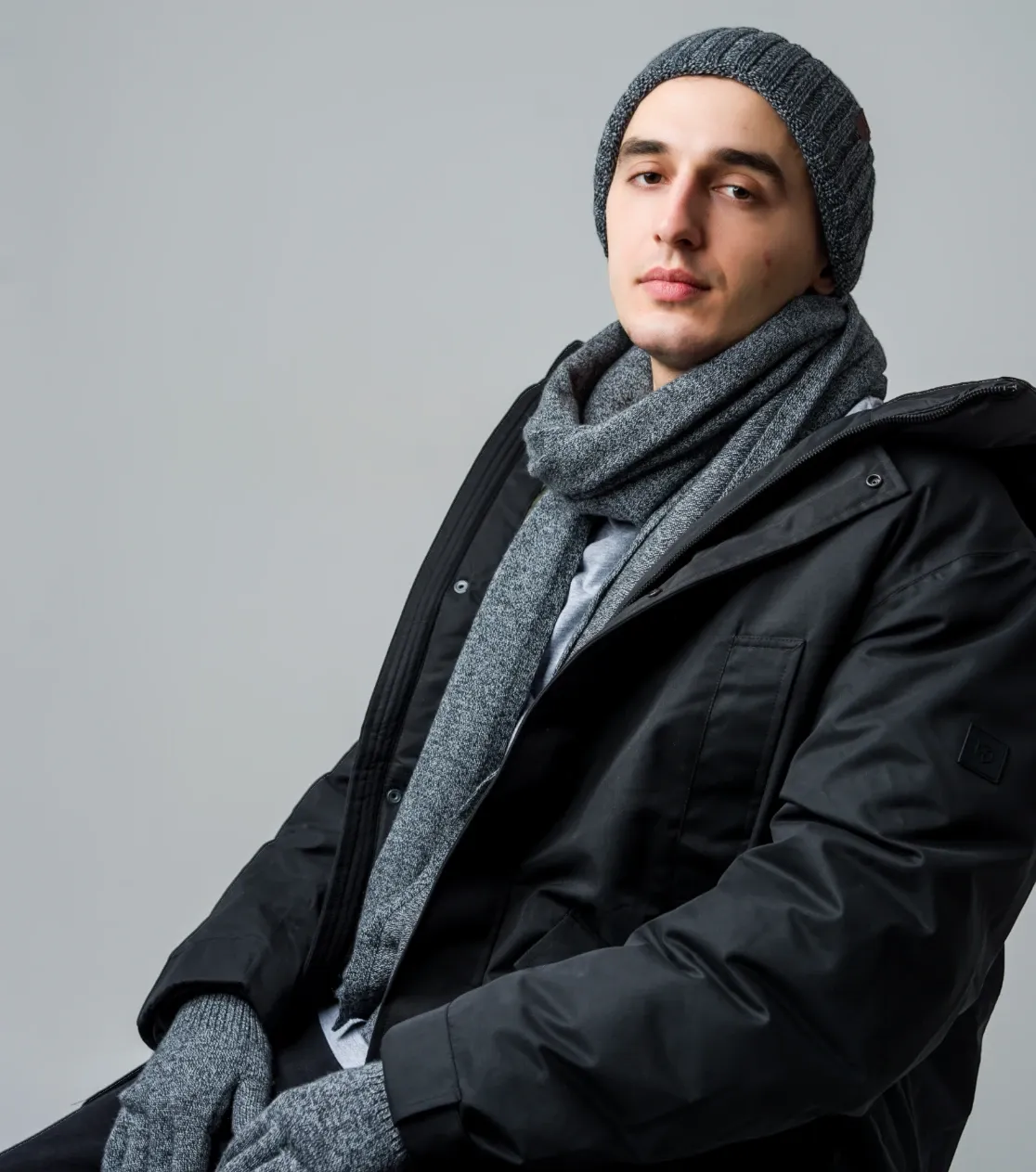 Gorro de invierno elegantemente premium para hombre y mujer de Berryboat Merino