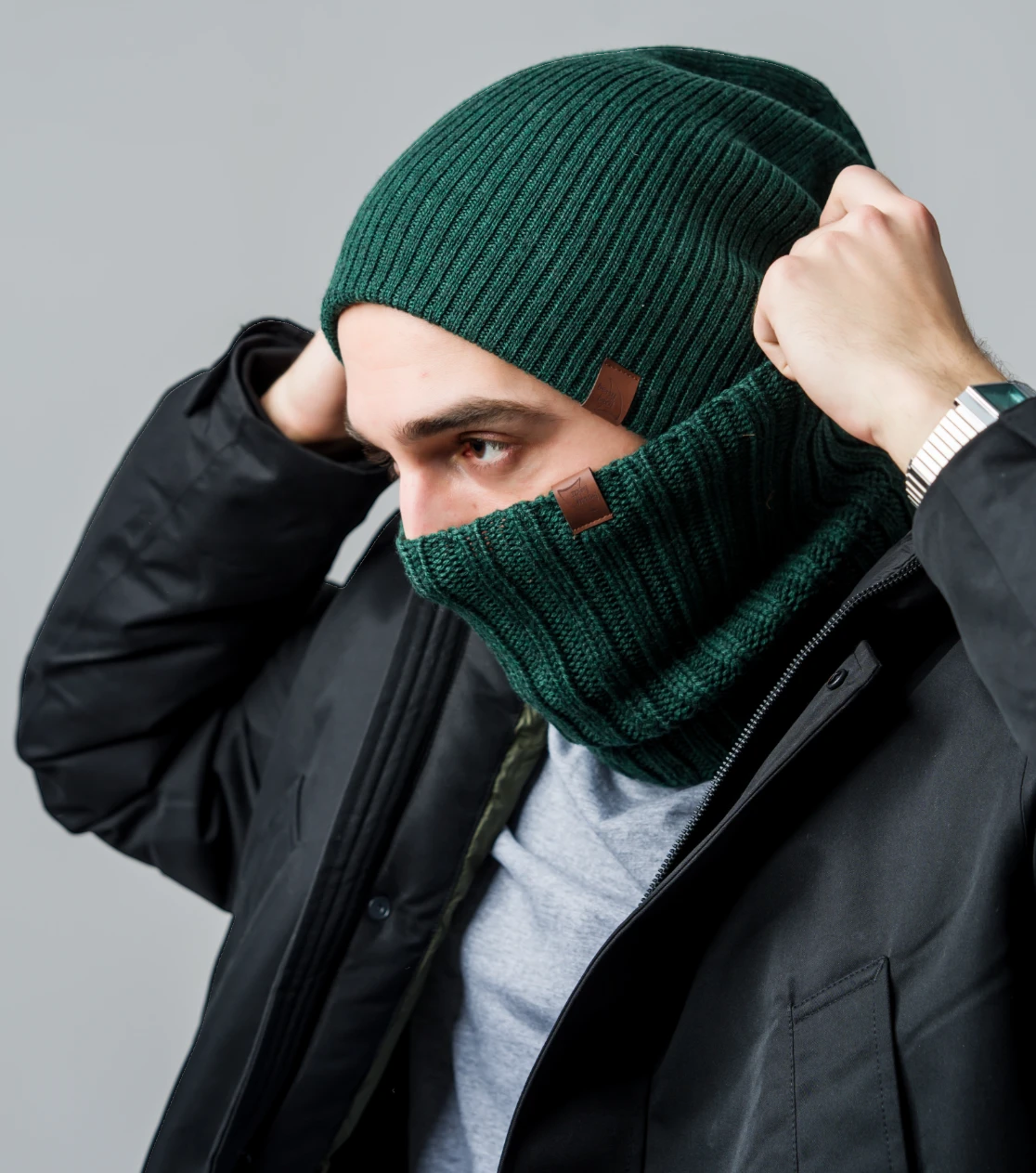 Merino Wintermütze für Herren und Damen Beanie 125 Elegant Premium Berryboat