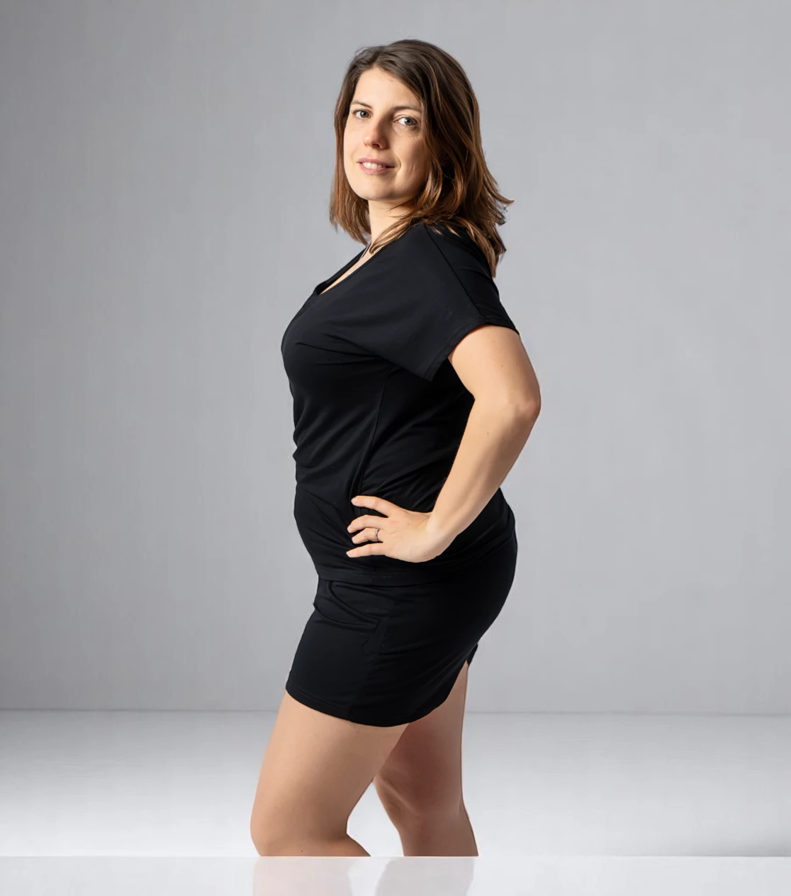 Pigiama donna in bambù BerryBoat manica corta e lunga 65.webp
