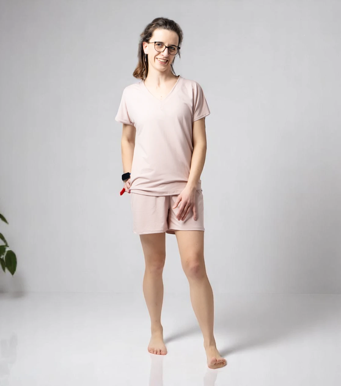 BerryBoat bequemer Bambus-Pyjama kurz & langärmlig 128.webp