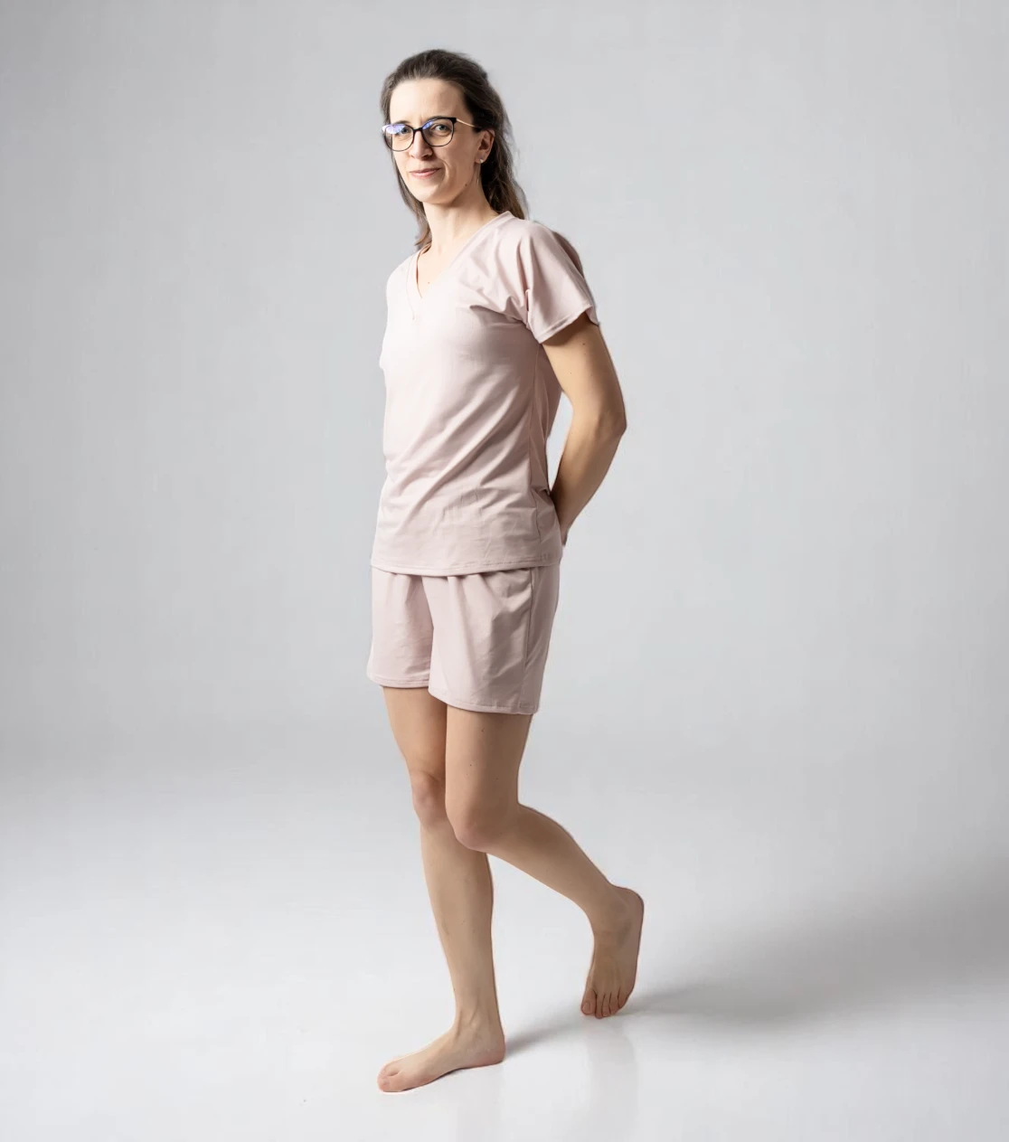 BerryBoat bequemer Bambus-Pyjama kurz & langärmlig 131.webp