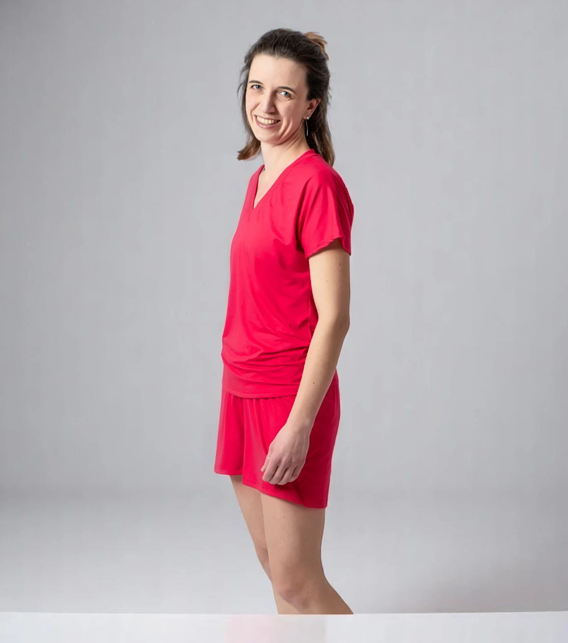 BerryBoat bequemer Bambus-Pyjama kurz und langärmelig 48.webp