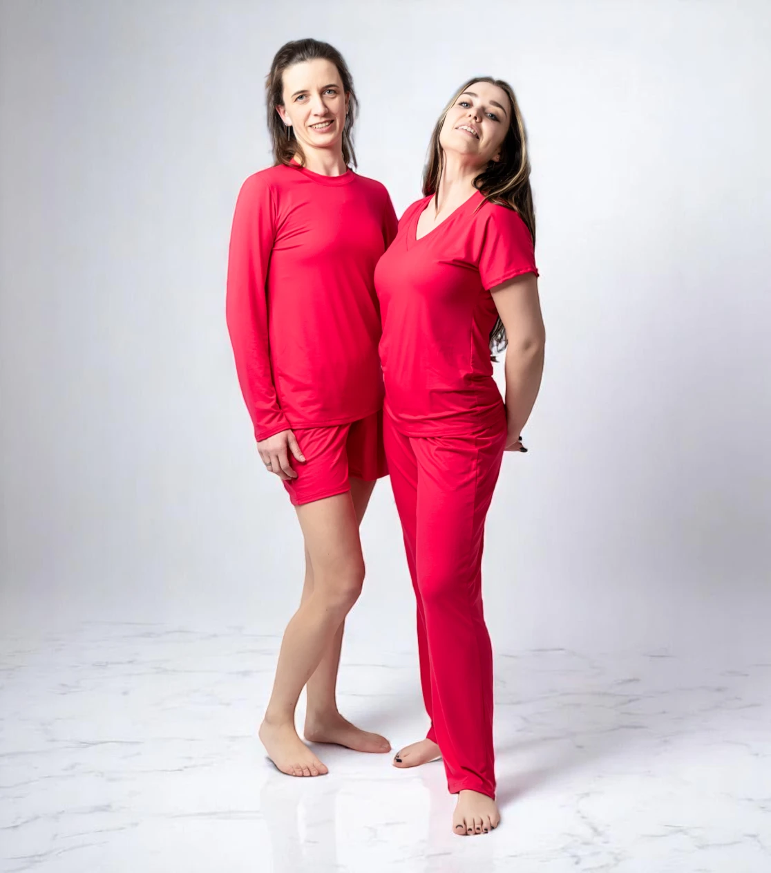 BerryBoat bequemer Bambus-Pyjama kurz und langärmelig 53.webp