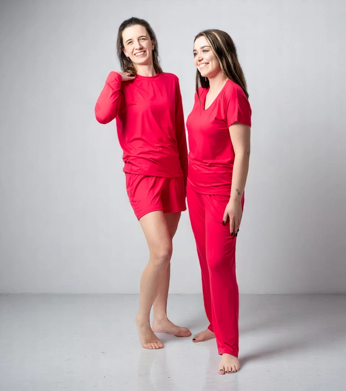 BerryBoat bequemer Bambus-Pyjama kurz und langärmelig 55.webp