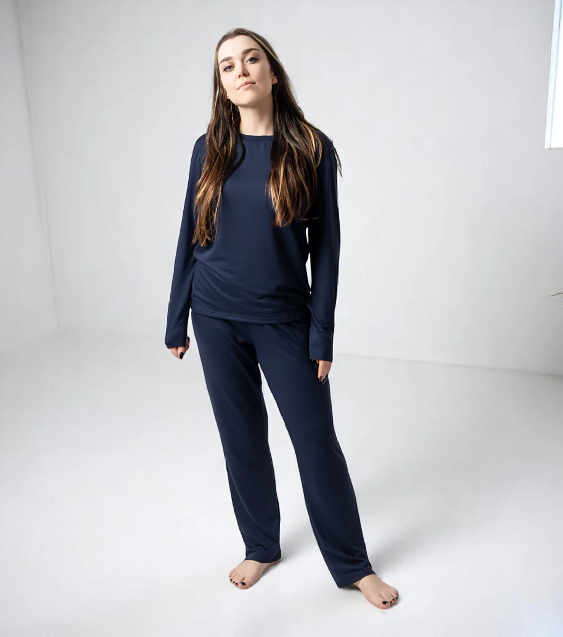 Pijama cómodo de bambú BerryBoat - mangas cortas y largas 66.webp