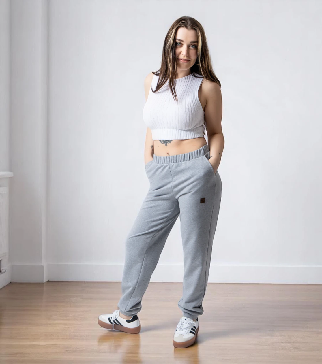BerryBoat Relaxed Wide Joggers and Hoodie with Crease 2.webp