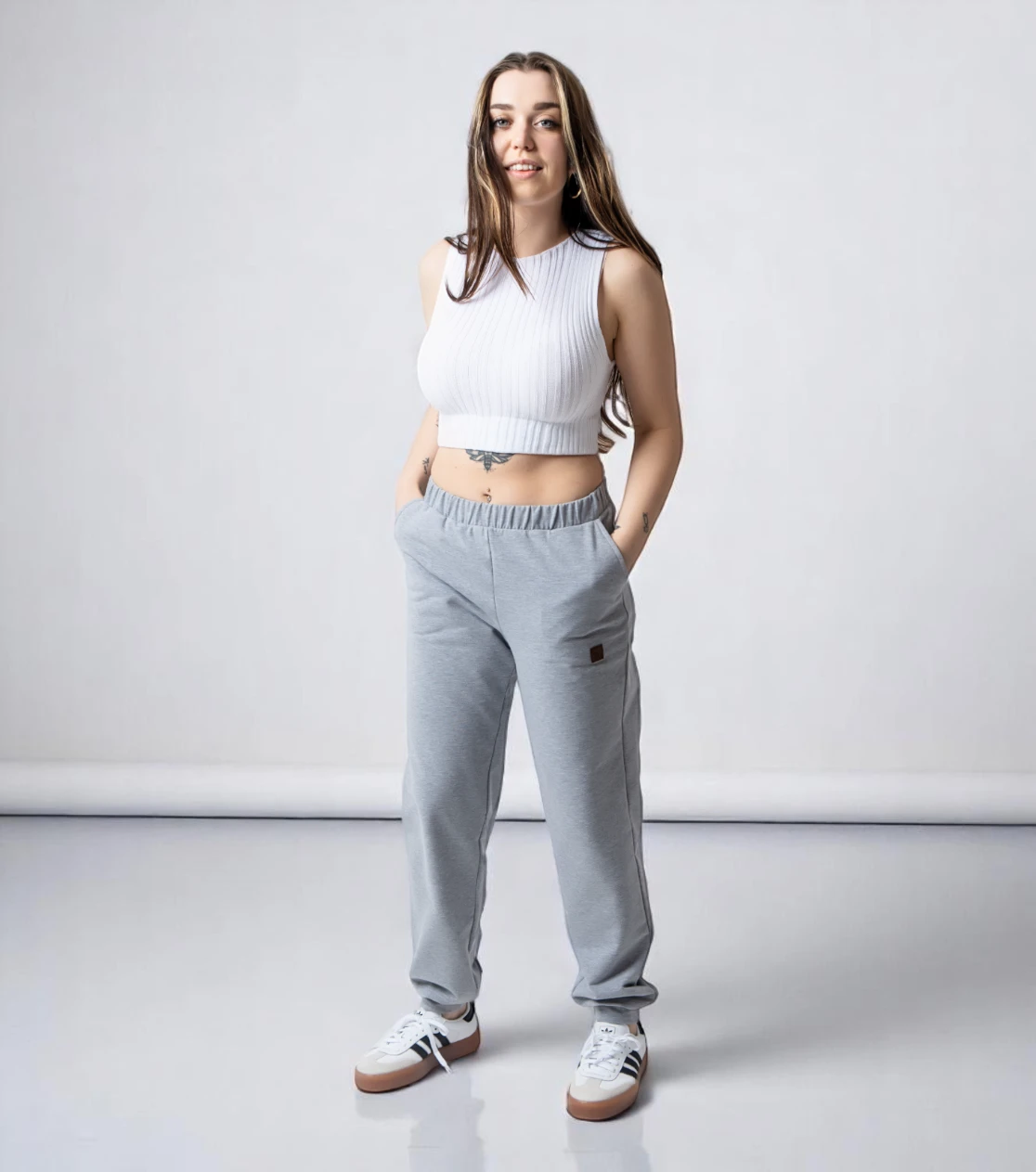 BerryBoat Relaxed Wide Joggers and Hoodie with Crease 3.webp