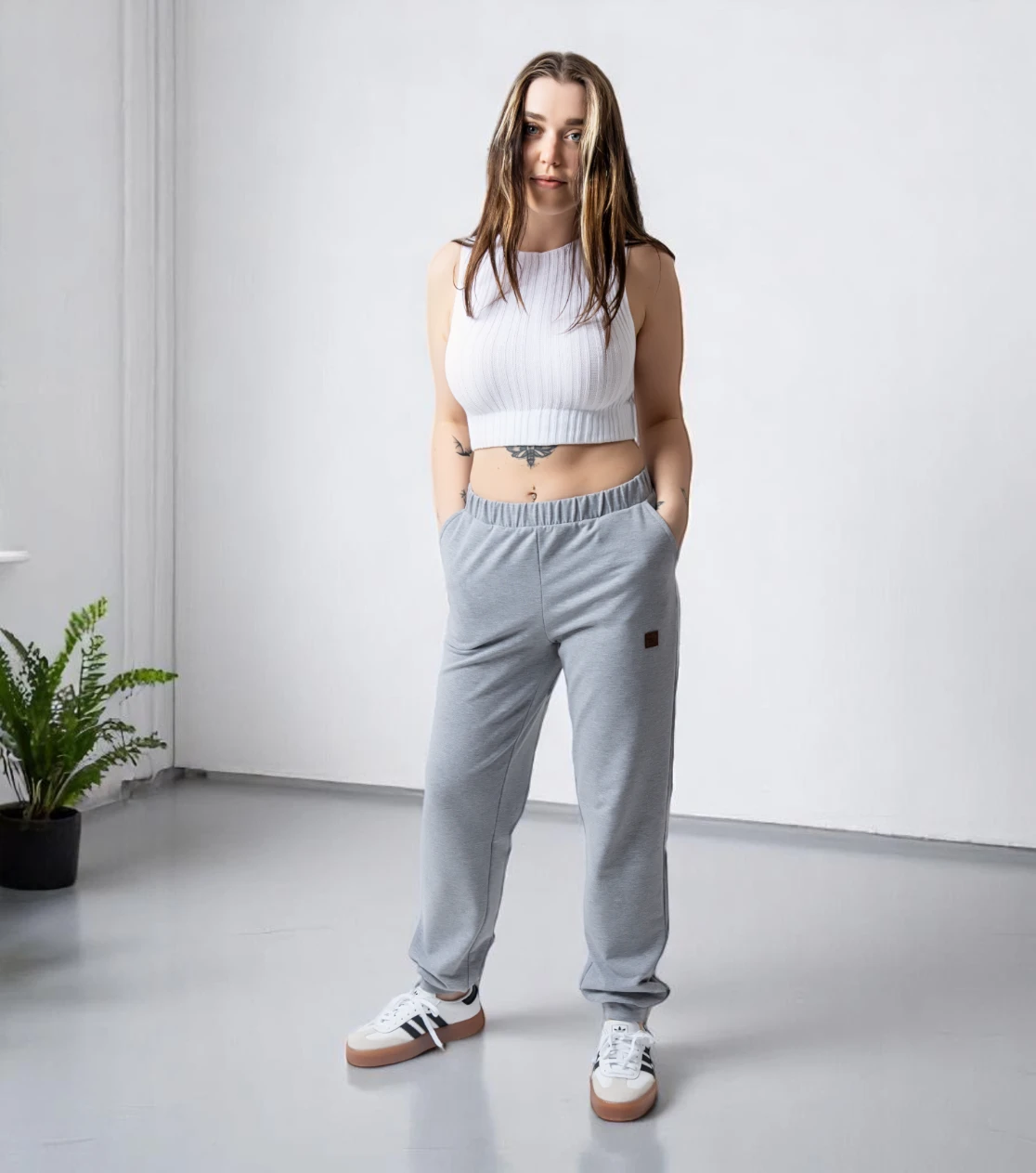 BerryBoat Relaxed Wide Joggers and Hoodie with Crease 6.webp