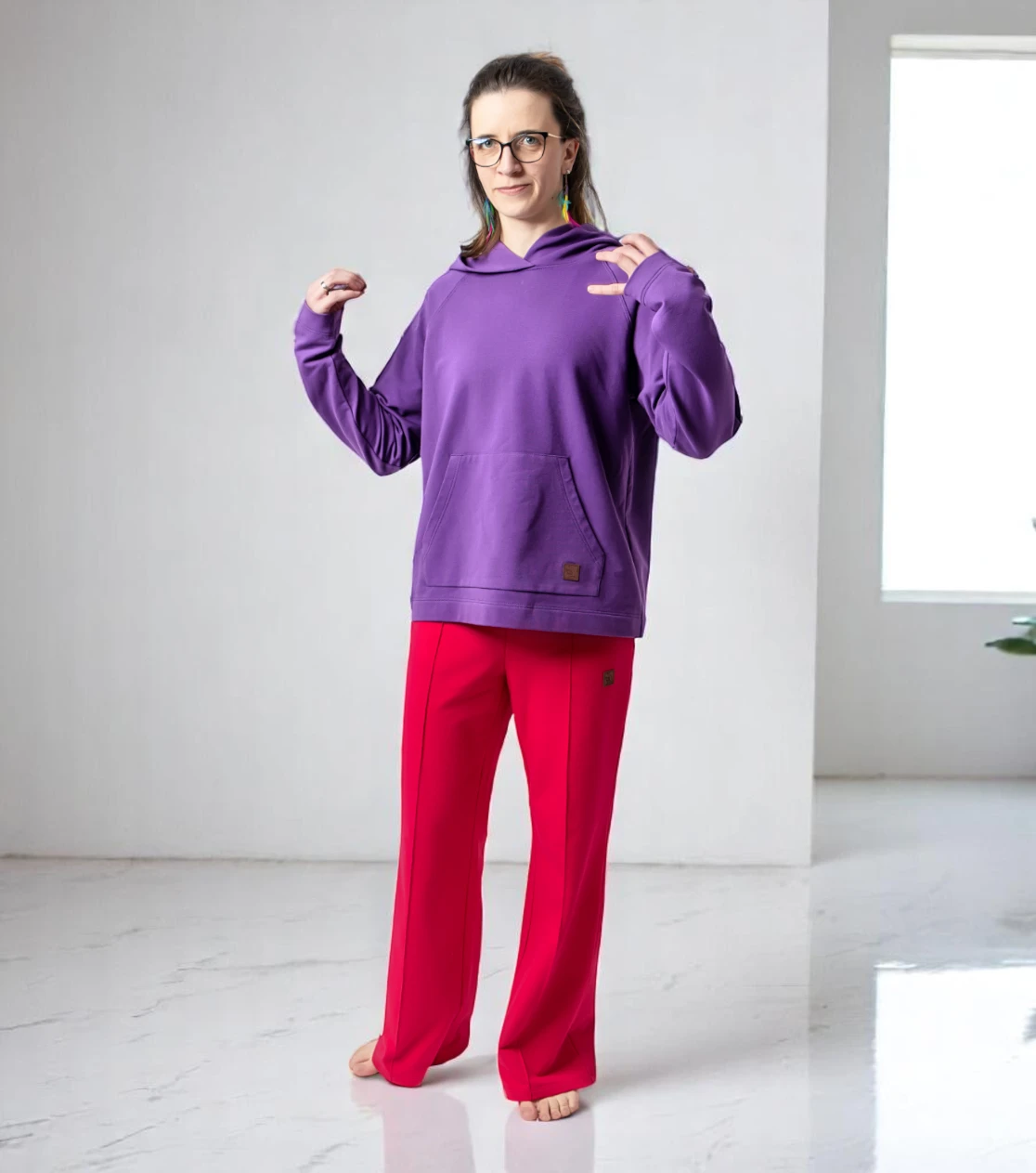 BerryBoat Loose Fit Sweatpants with Crease 83.webp
