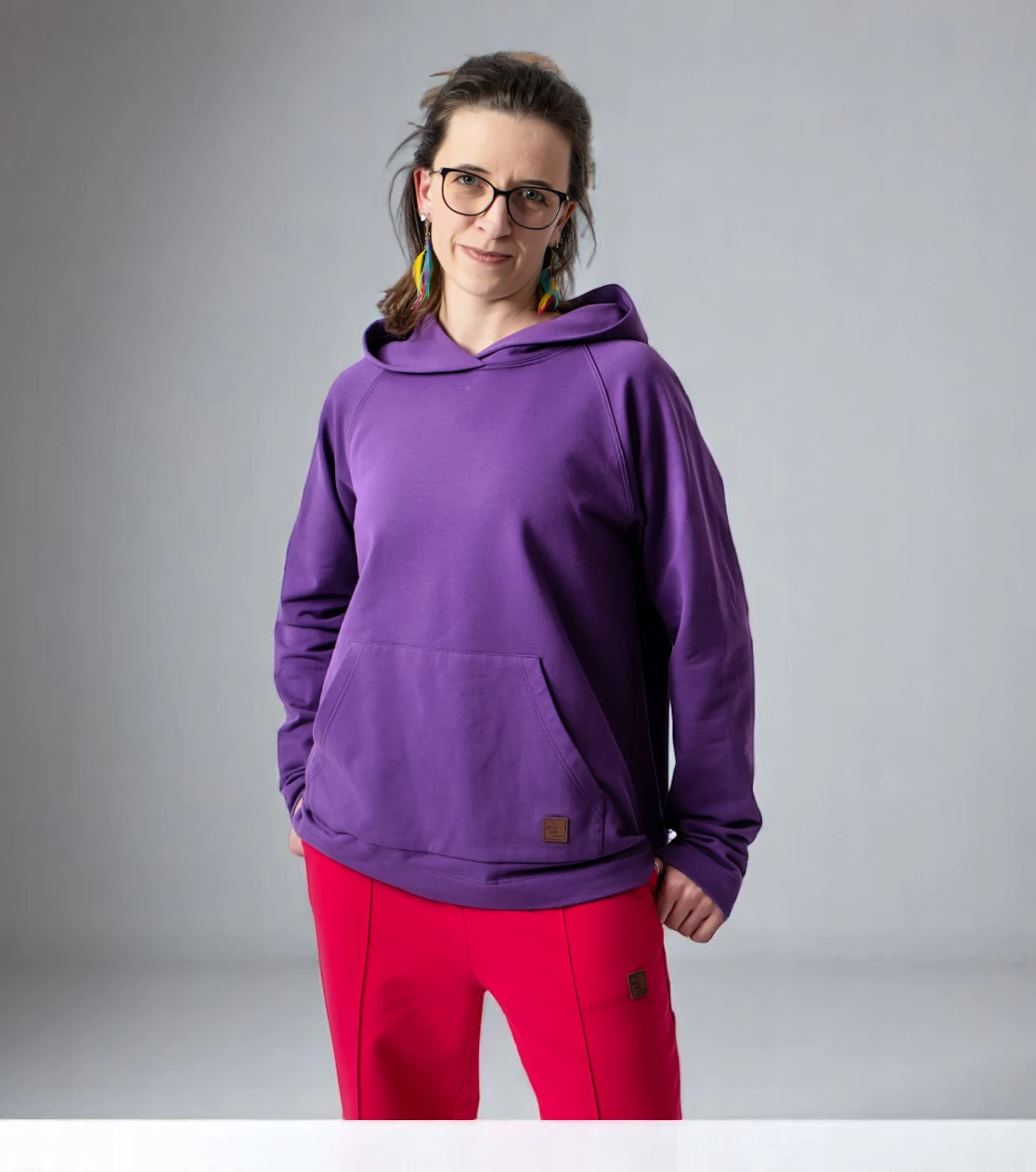 Pantalones deportivos BerryBoat holgados con pliegue definido 95.webp