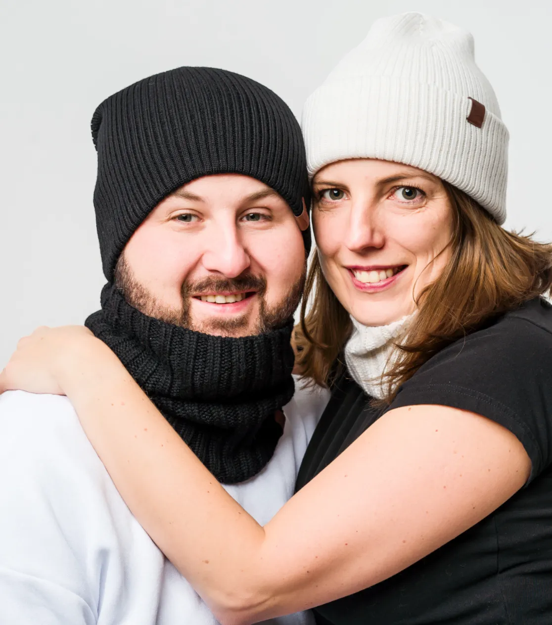 Gorro de Invierno de Merino con tu Logo