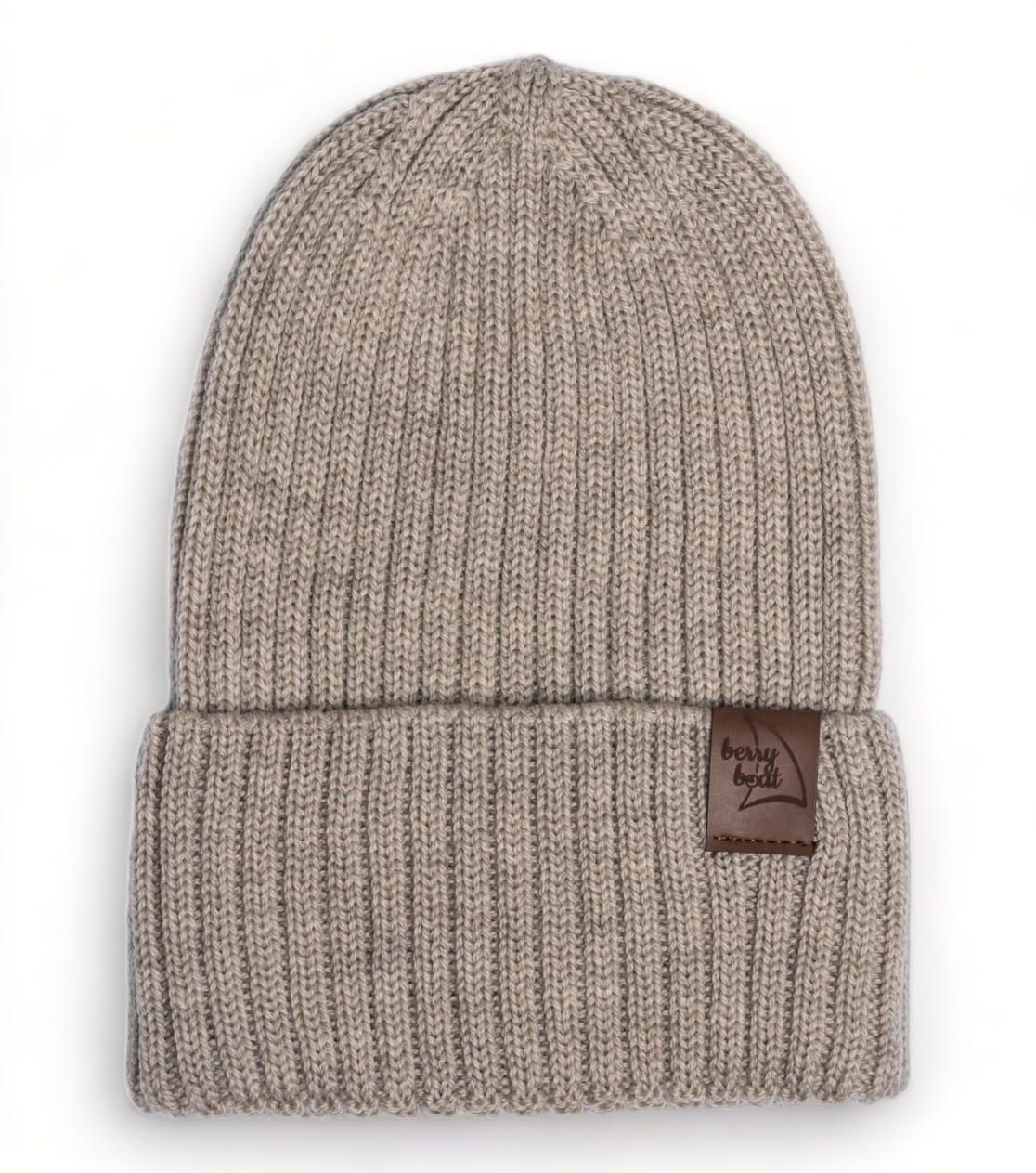 Gorro Merino Básico 10 Beige Claro