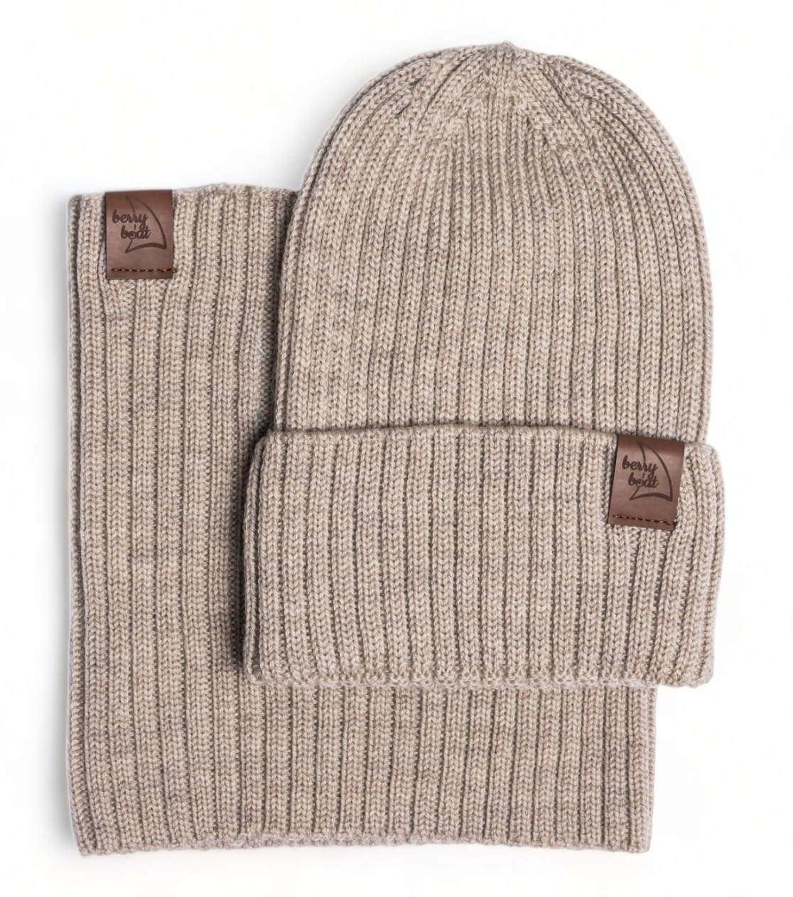 Set Base Merino Berretto e Scaldacollo