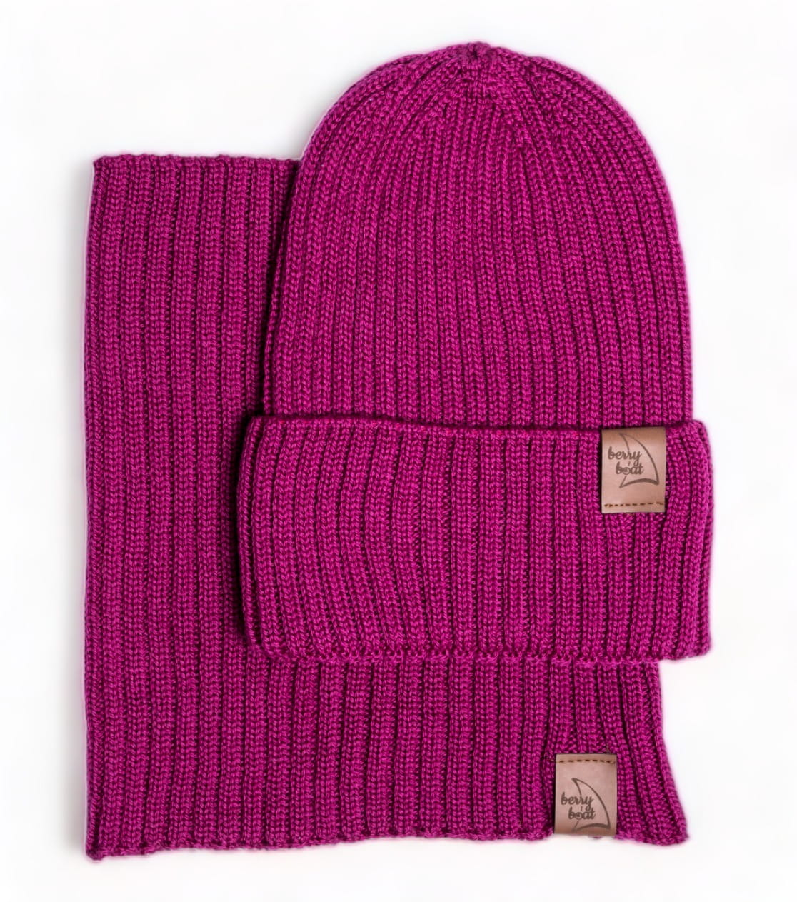 Set Base Merino Berretto e Scaldacollo