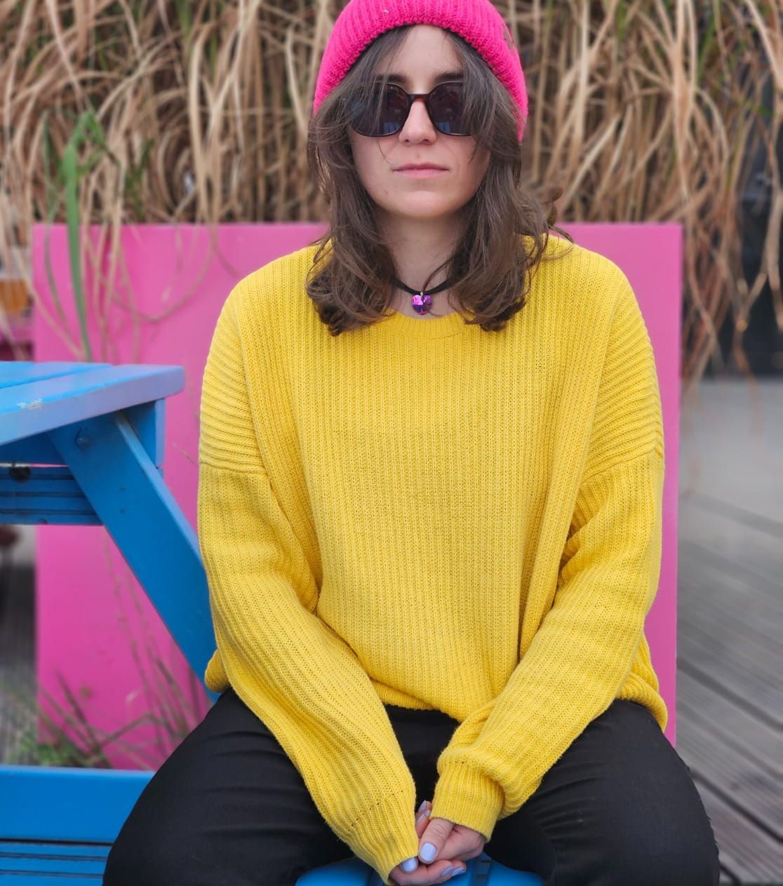 Warm Basic Set: Alpaca and Wool Beanie and Neck Warmer for Cold Days