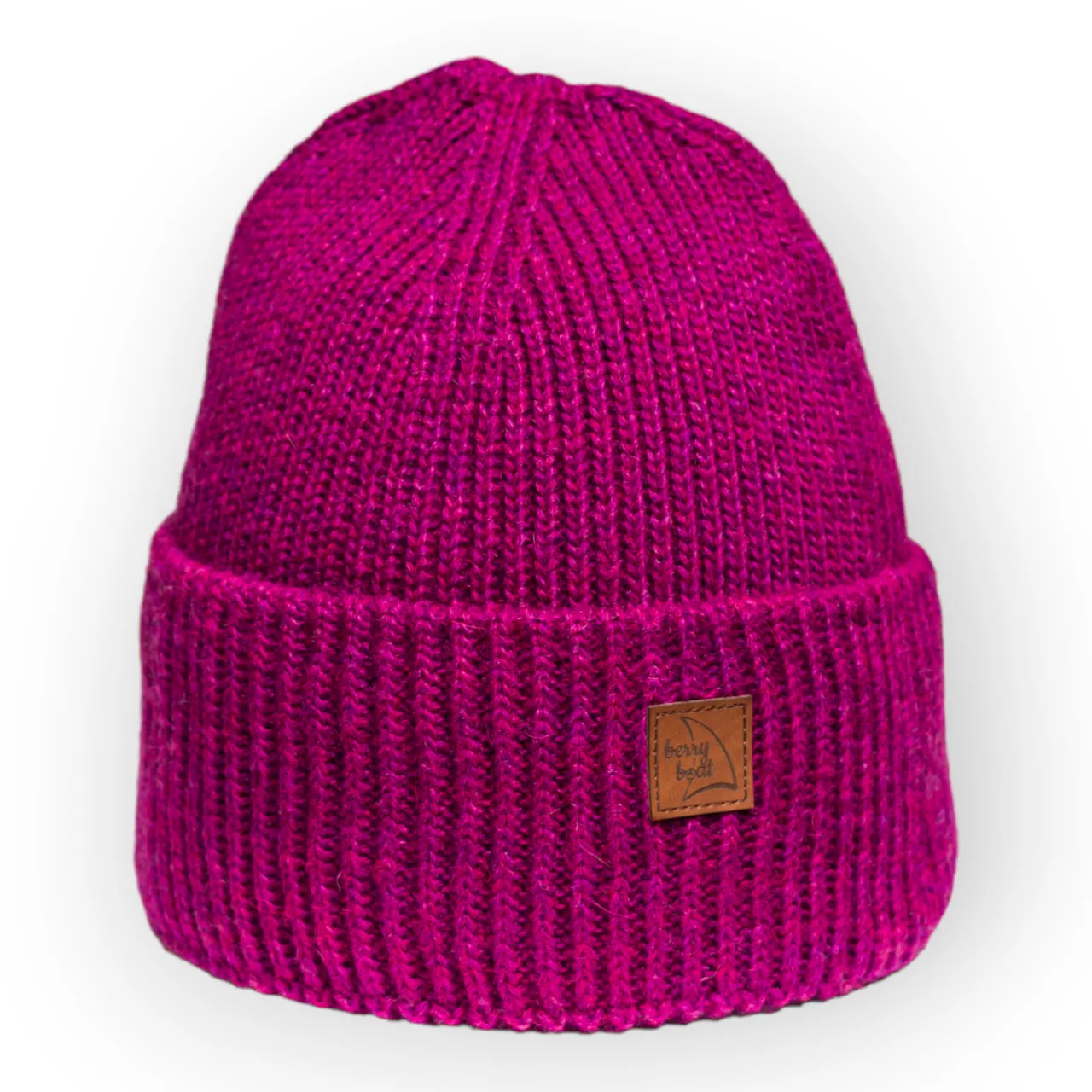 Warm Basic Alpaca and Wool Beanie Bishop Cyclamen