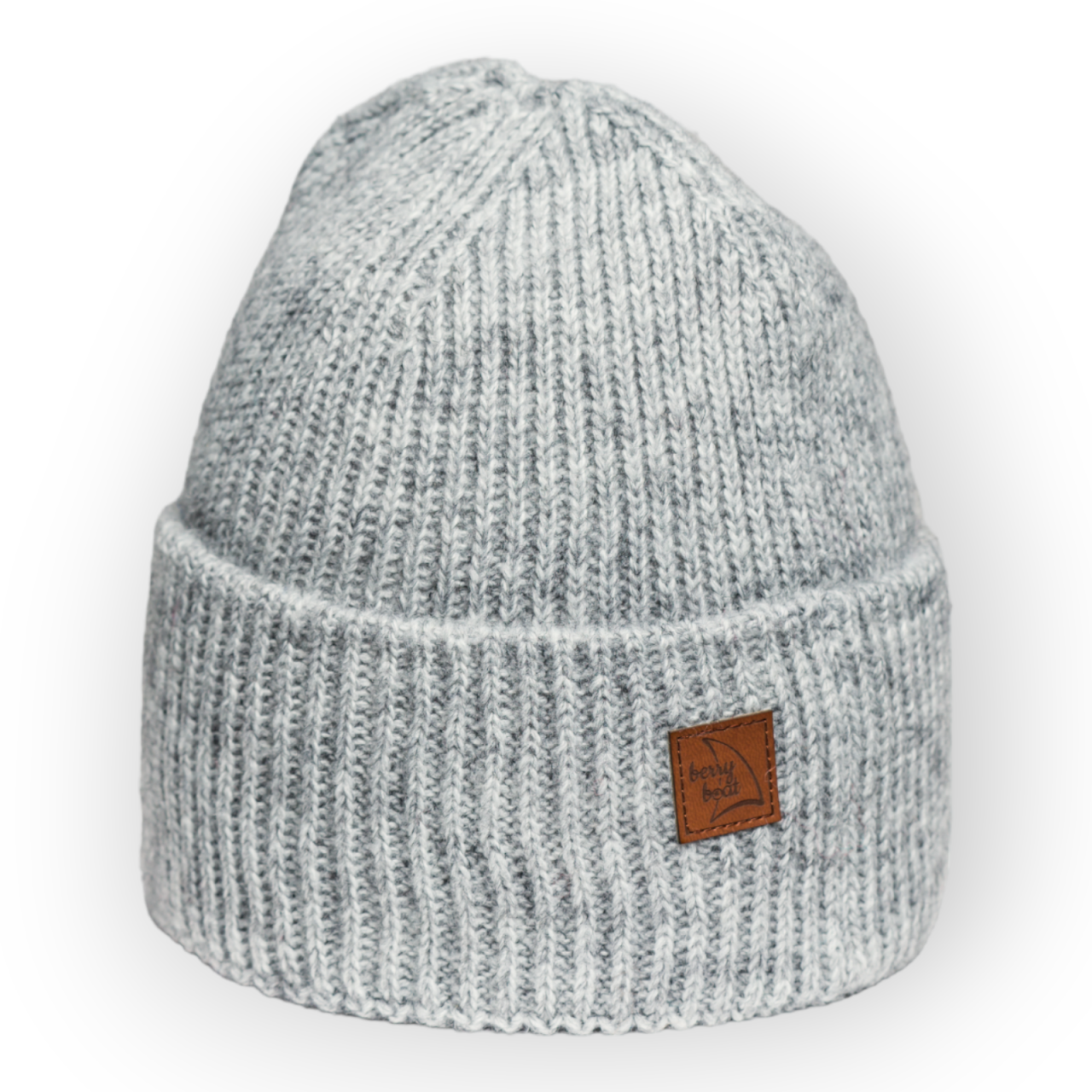 Warm Basic Alpaca and Wool Beanie Light Grey