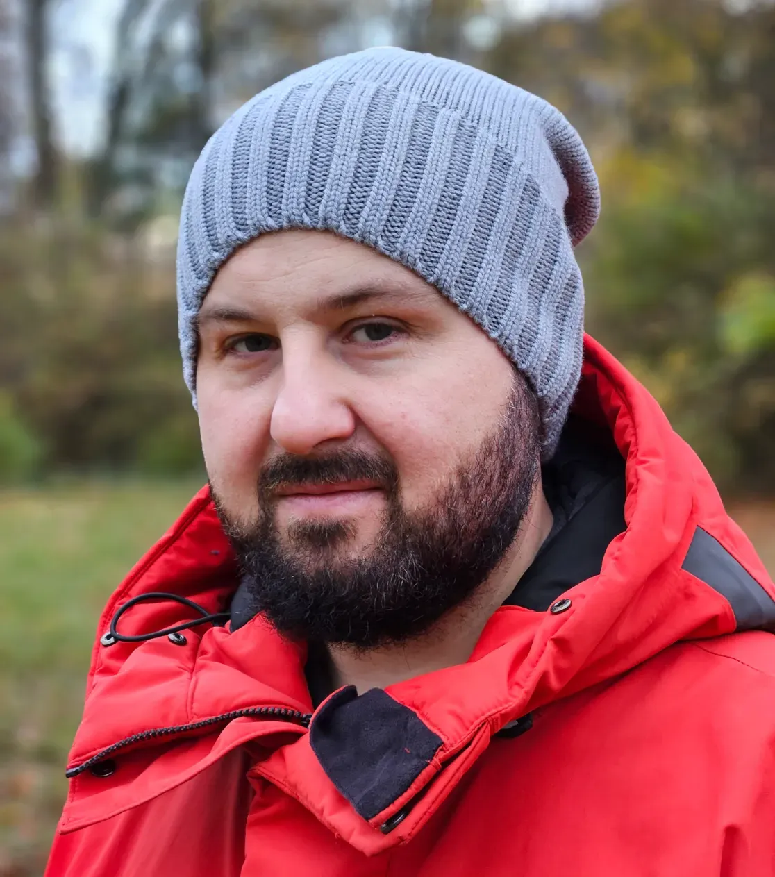 Gorro grueso de invierno de lana merino para hombre con doblez, largo 2 en 1, hecho en Polonia por Berryboat
